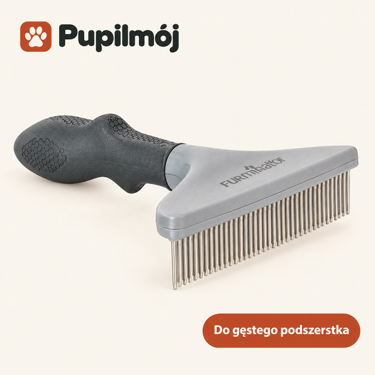 Zgrzebło do wyczesywania podszerstka Grooming Rake