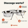Dlaczego warto: antypoślizgowe nóżki, miski ze stali, dla psów i kotów