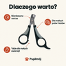 Dlaczego warto: nierdzewne ostrza, dla małych psów i kotów