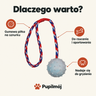 Dlaczego warto: piłka na sznurku, do rzucania i aportowania, do gryzienia