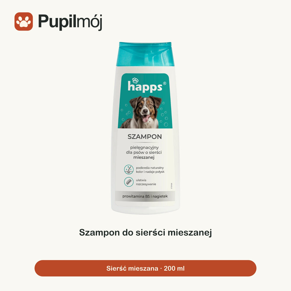 Szampon pielęgnacyjny dla psów o sierści mieszanej 200ml