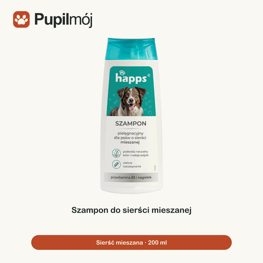 Szampon pielęgnacyjny dla psów o sierści mieszanej 200ml