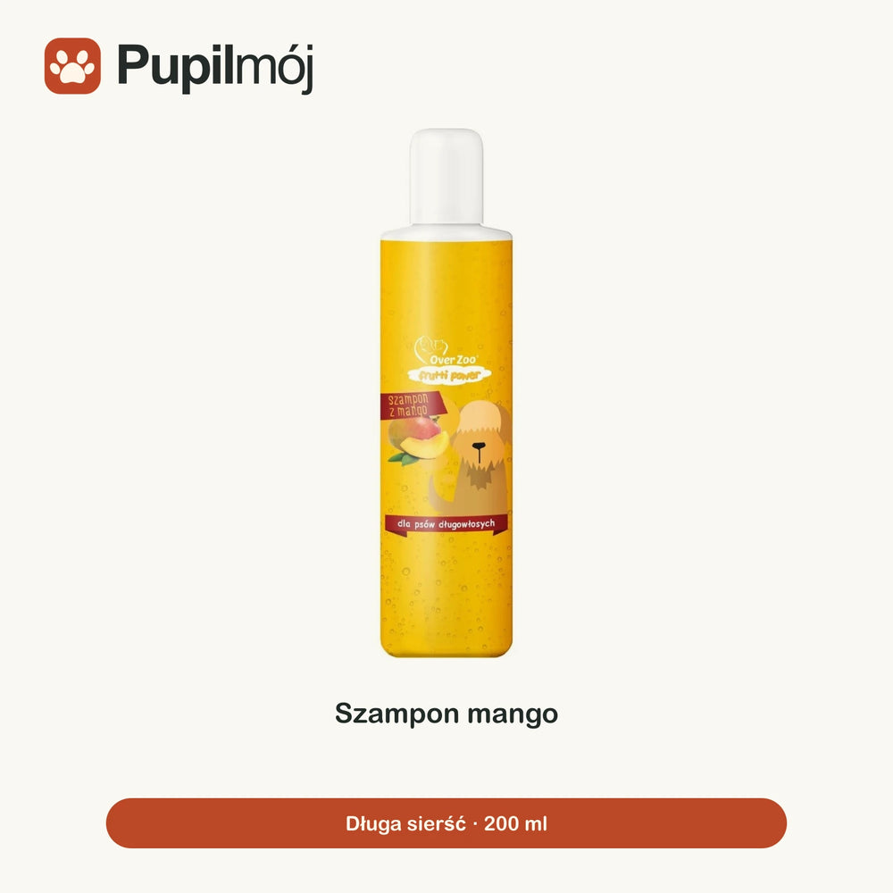 Szampon frutti power mango dla psów długowłosych 200ml