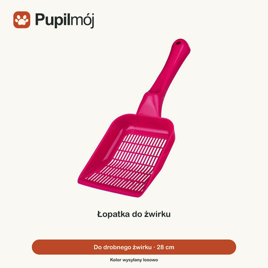 Łopatka do żwirku dla kota